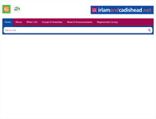 Tablet Screenshot of irlamandcadishead.net